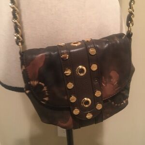 Bodhi Brown Floral Tye dye Crossbody